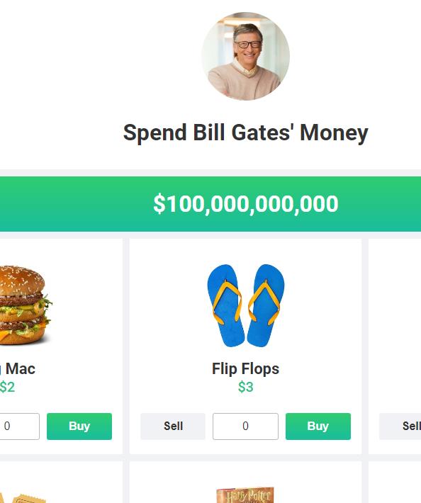 neal 花光比尔盖茨的钱