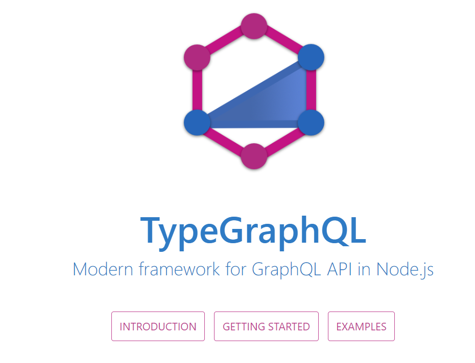 type-graphql 构建 GraphQL APIs