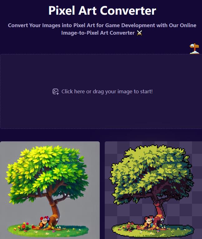 pixelicious 在线将图片转像素