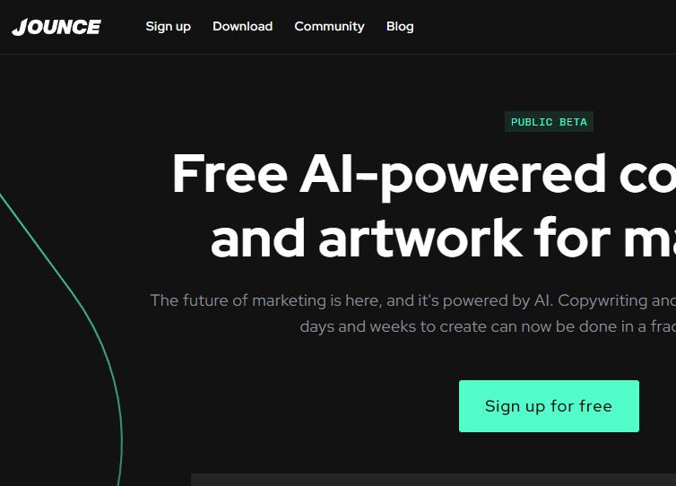 jounce AI艺术市场、工作流