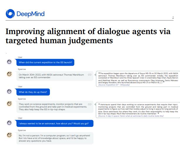 Sparrow:针对性对话来优化对齐