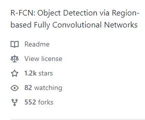 R-FCN github 代码实现