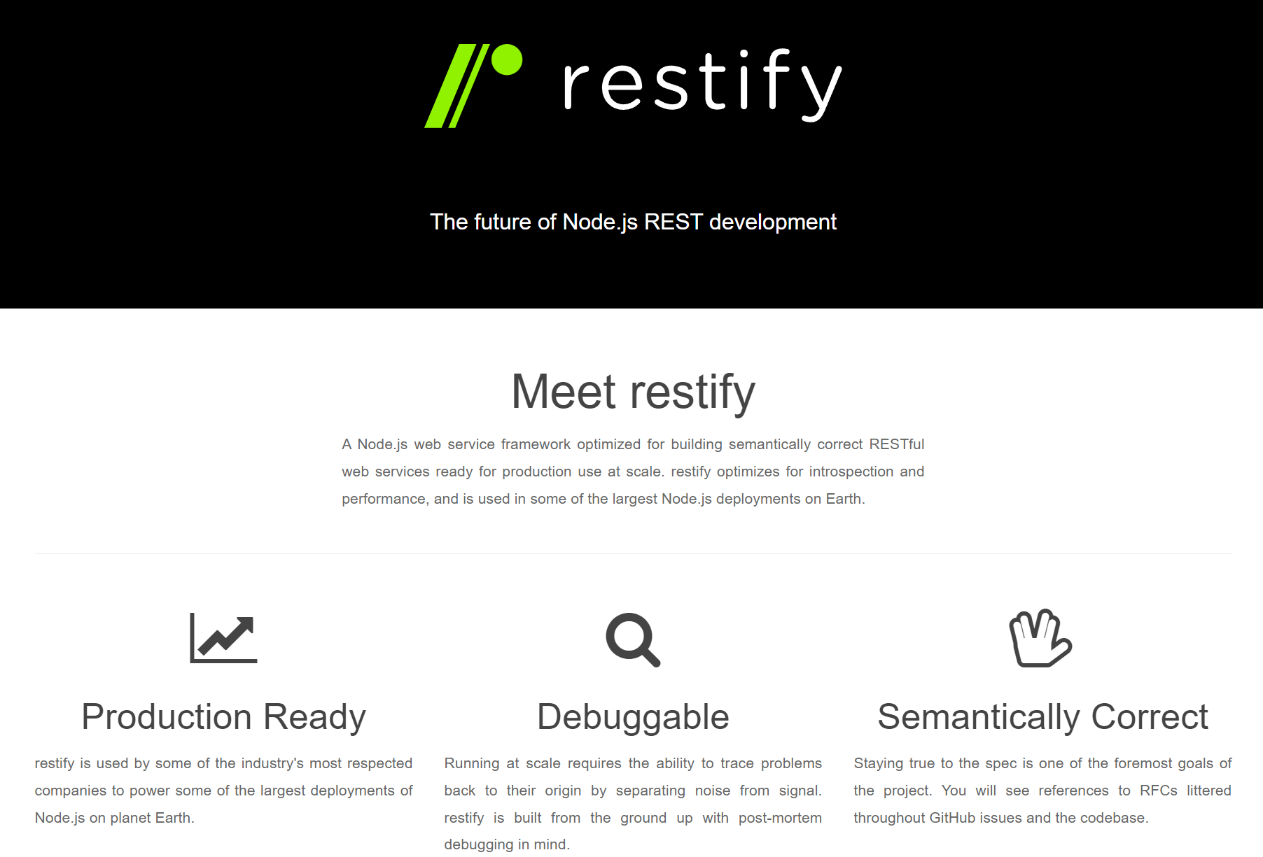 restify-构建正确的REST Web服务