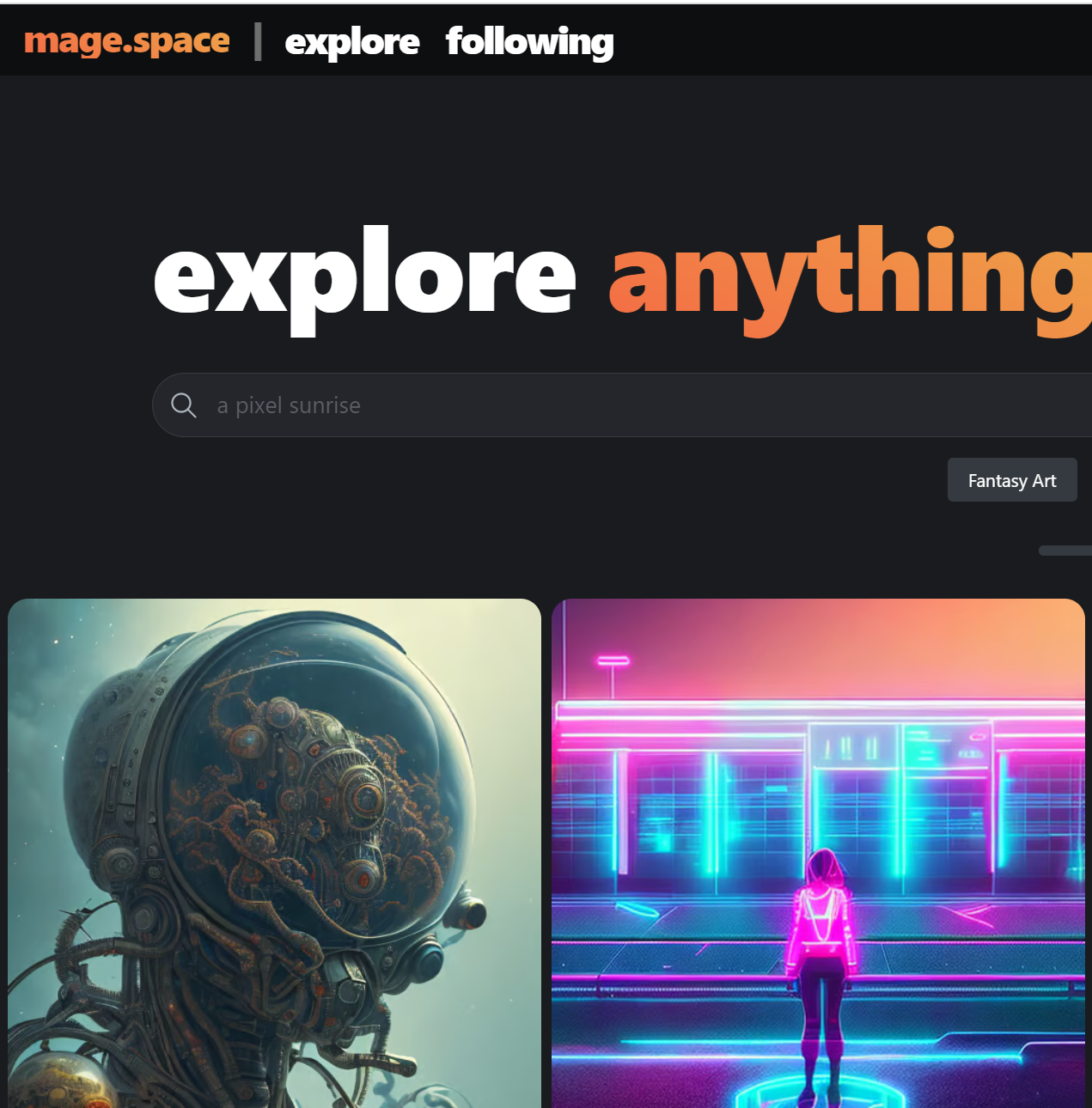 mage 免费快速的下一代AI 图像