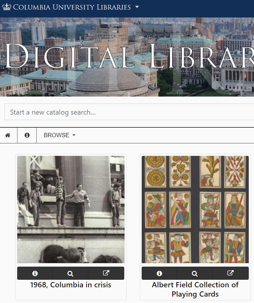 哥伦比亚大学数字图书馆