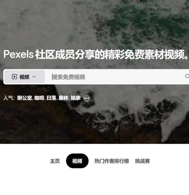 pexels 无需注册登录即下载4K