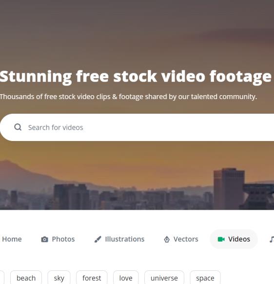 pixabay  矢量图、系列4K视频