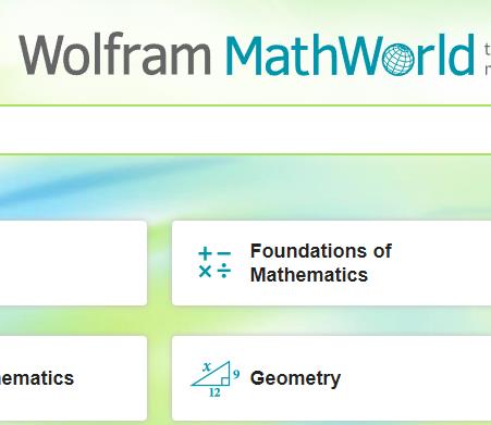 wolfram 最强大的数学计算和搜索