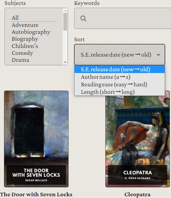 standardebooks 8400本精校书