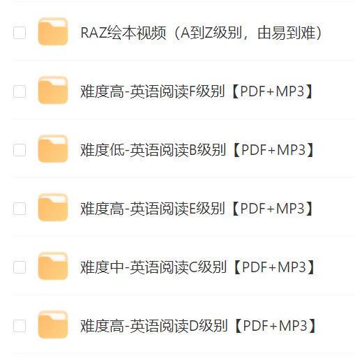 2-5年纪 英语绘本 