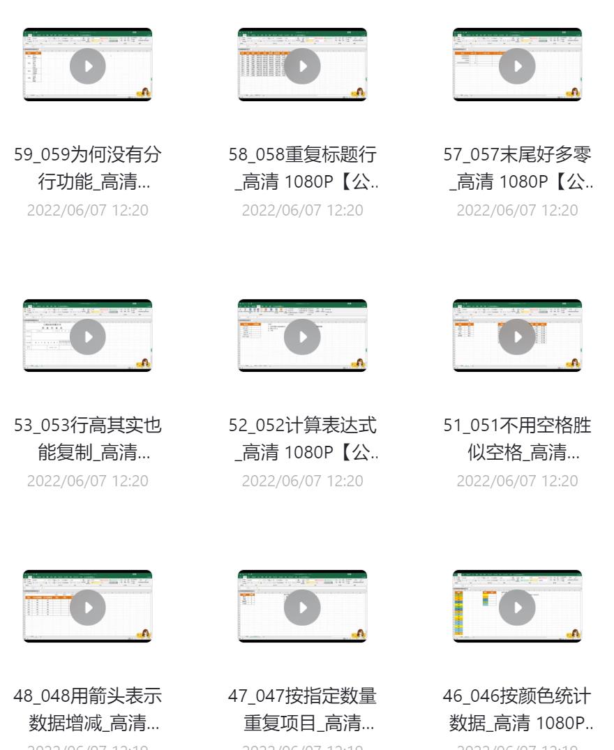 Excel 数据分析、数据整理可视化