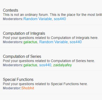 integralsandseries积分级数论坛