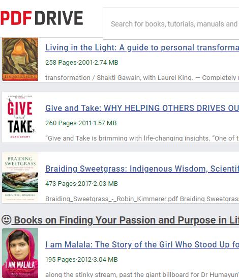 pdfdrive 8400万本电子书搜索