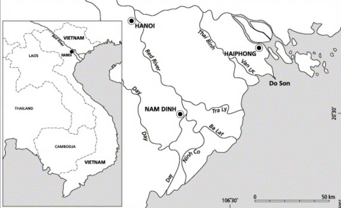 Red River Delta， 越南
