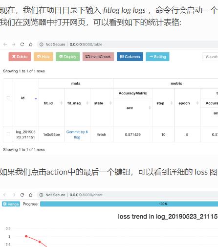 fitlog 辅助 fastNLP