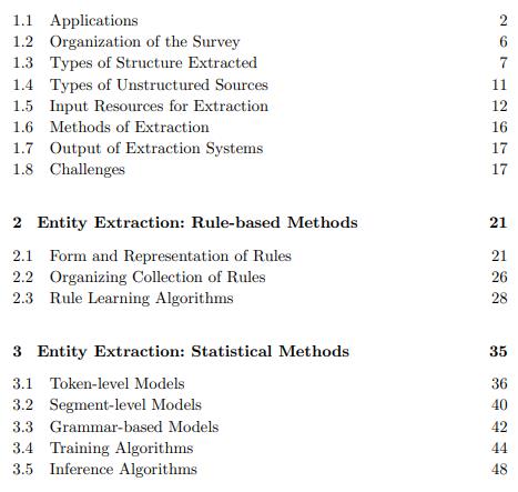 Information extraction