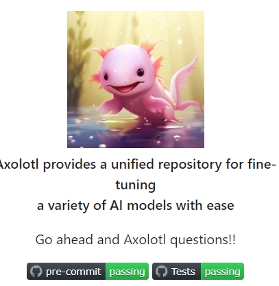 axolotl 开源的LLM微调工具