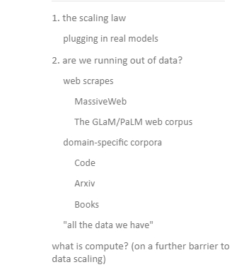 大语言模型中的scaling laws