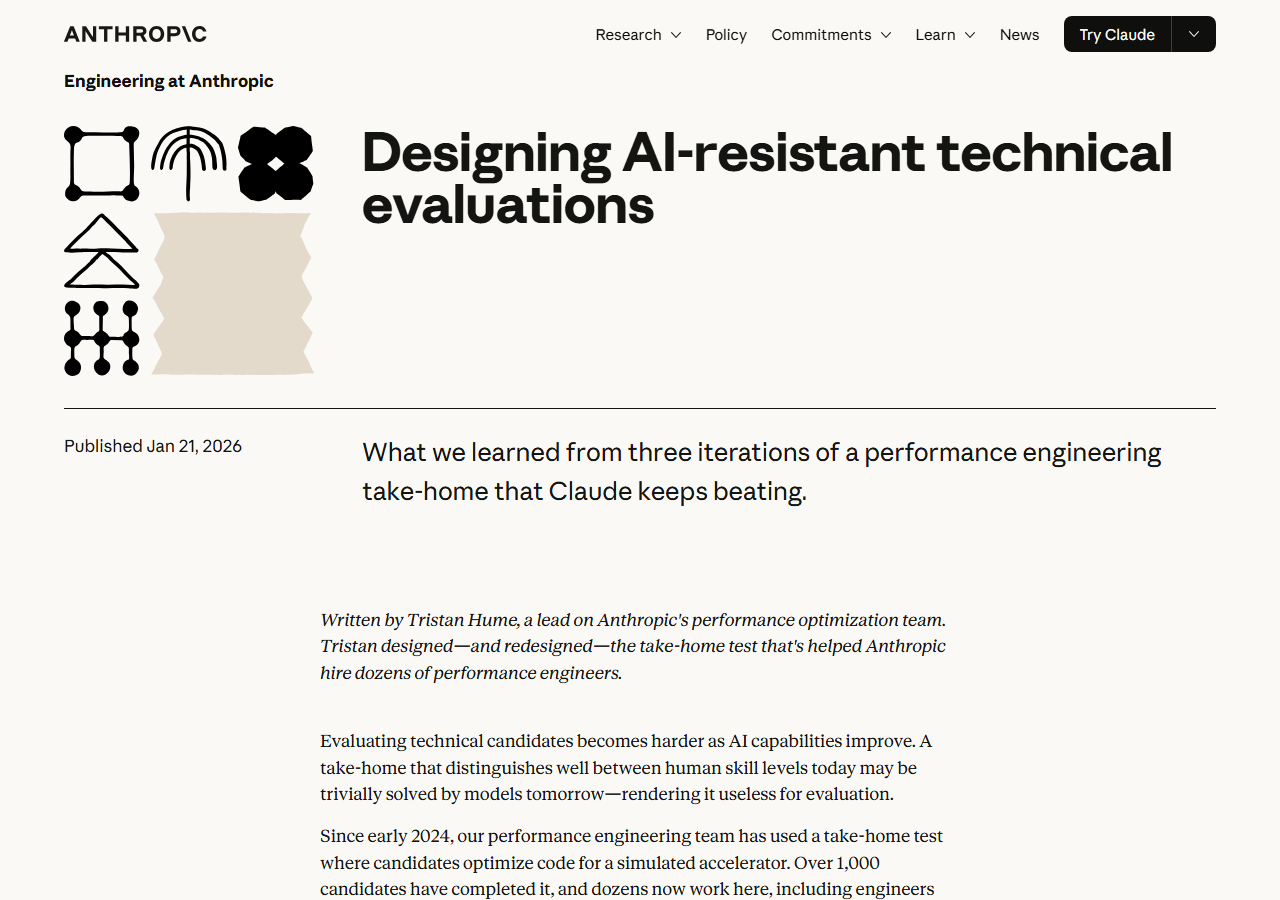 Designing AI-Resistant Technic