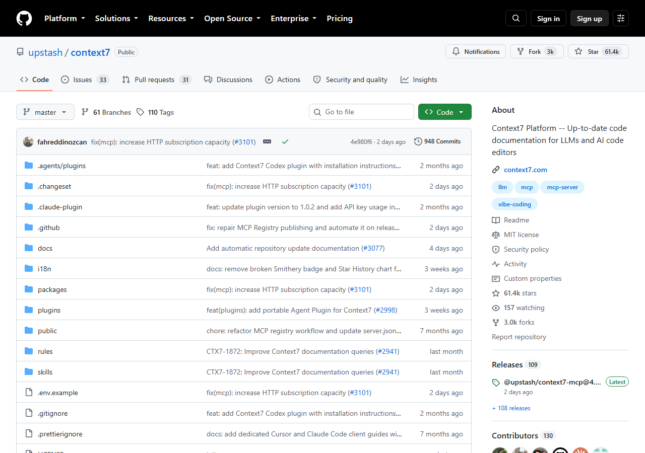 upstash/context7