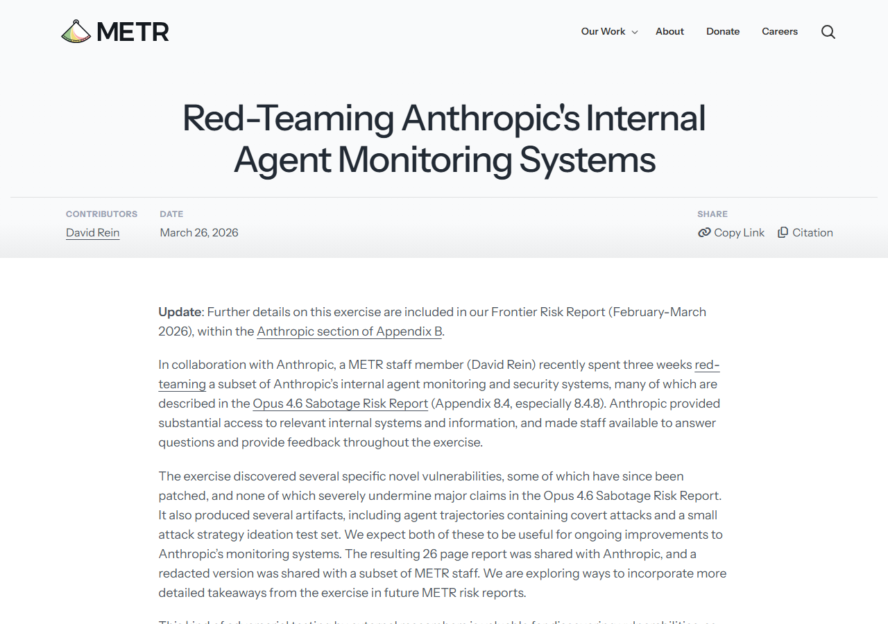 Red-Teaming Anthropic's Intern