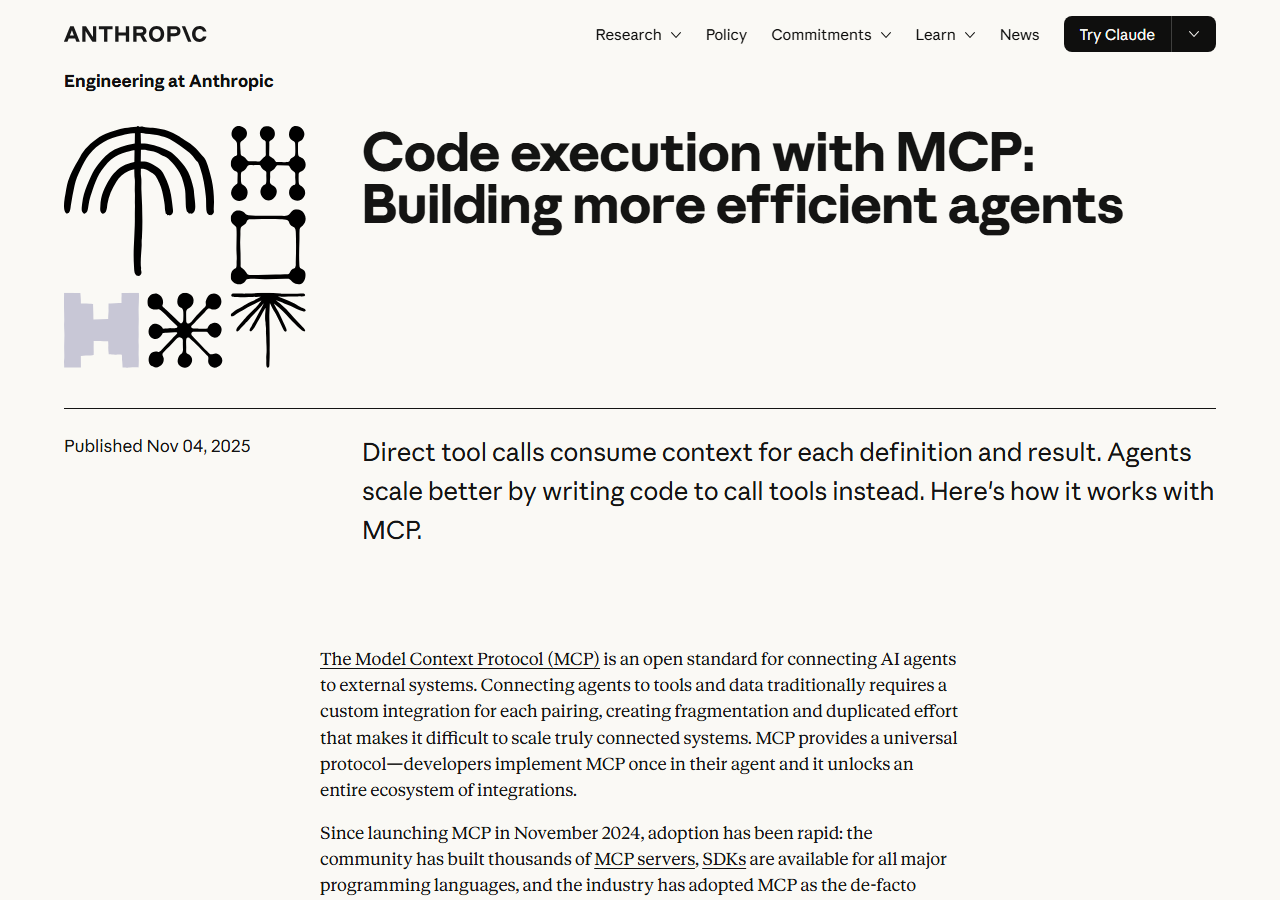 Code Execution with MCP: Build