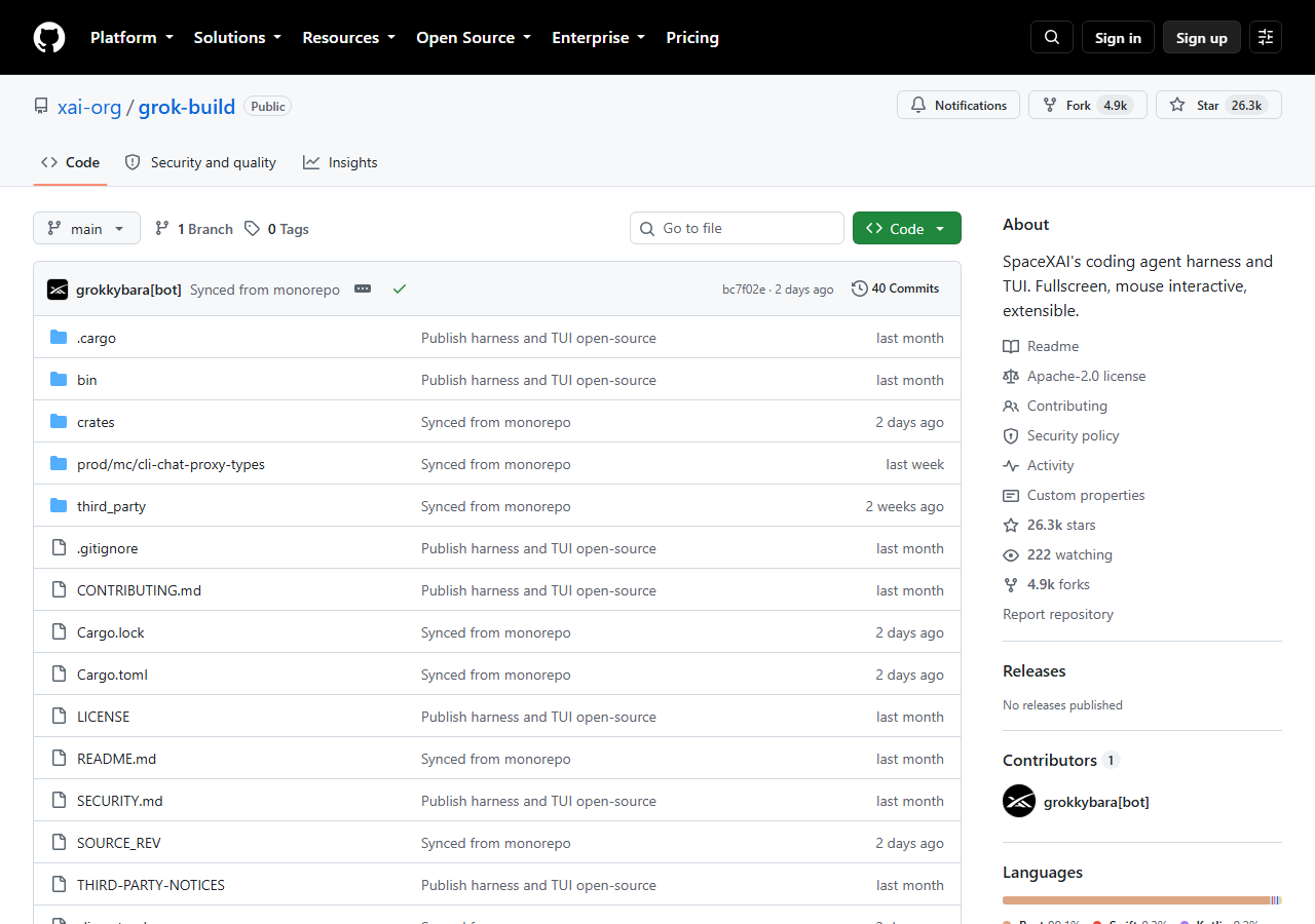 xai-org/grok-build