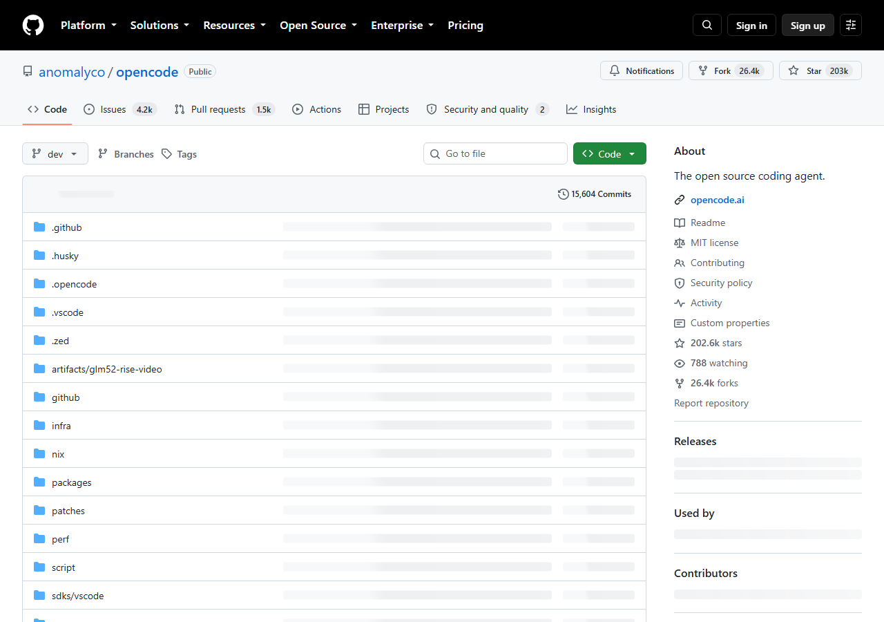 anomalyco/opencode