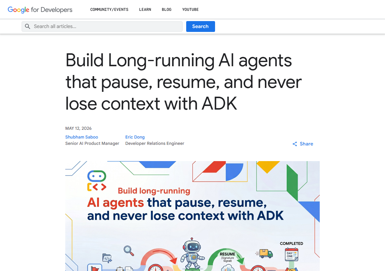 Build Long-running AI agents t
