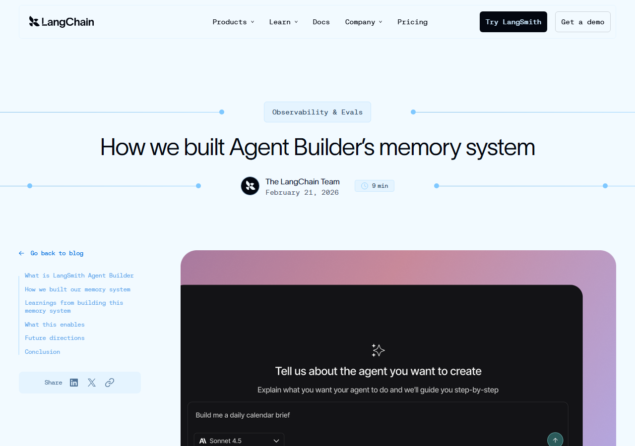 How We Built Agent Builder's M
