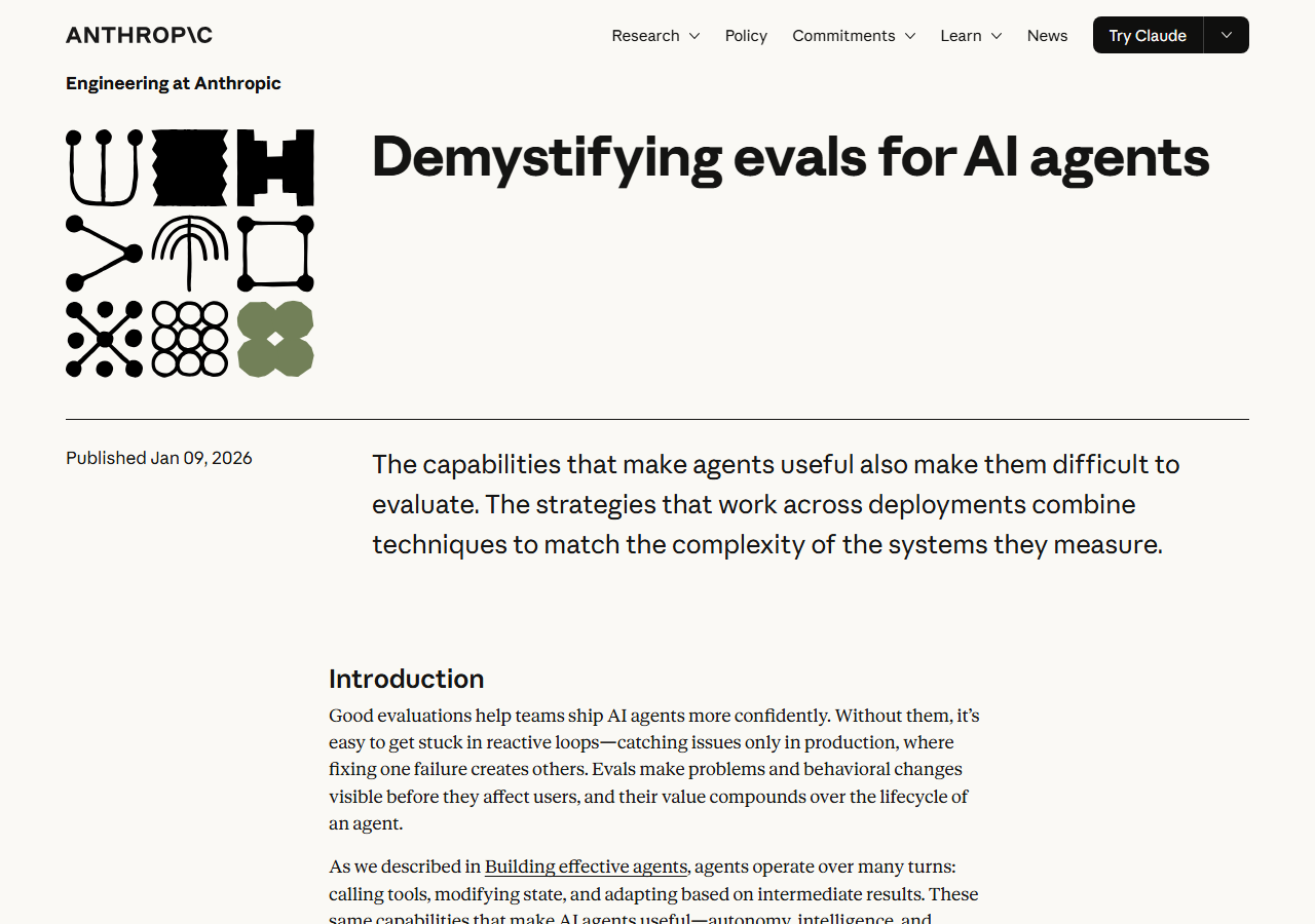 Demystifying Evals for AI Agen
