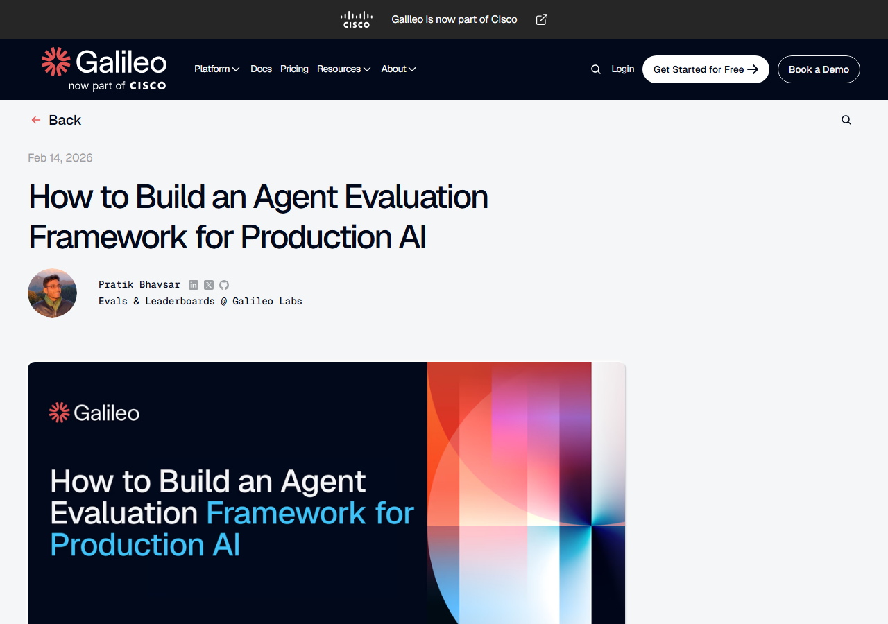 Agent Evaluation Framework 202