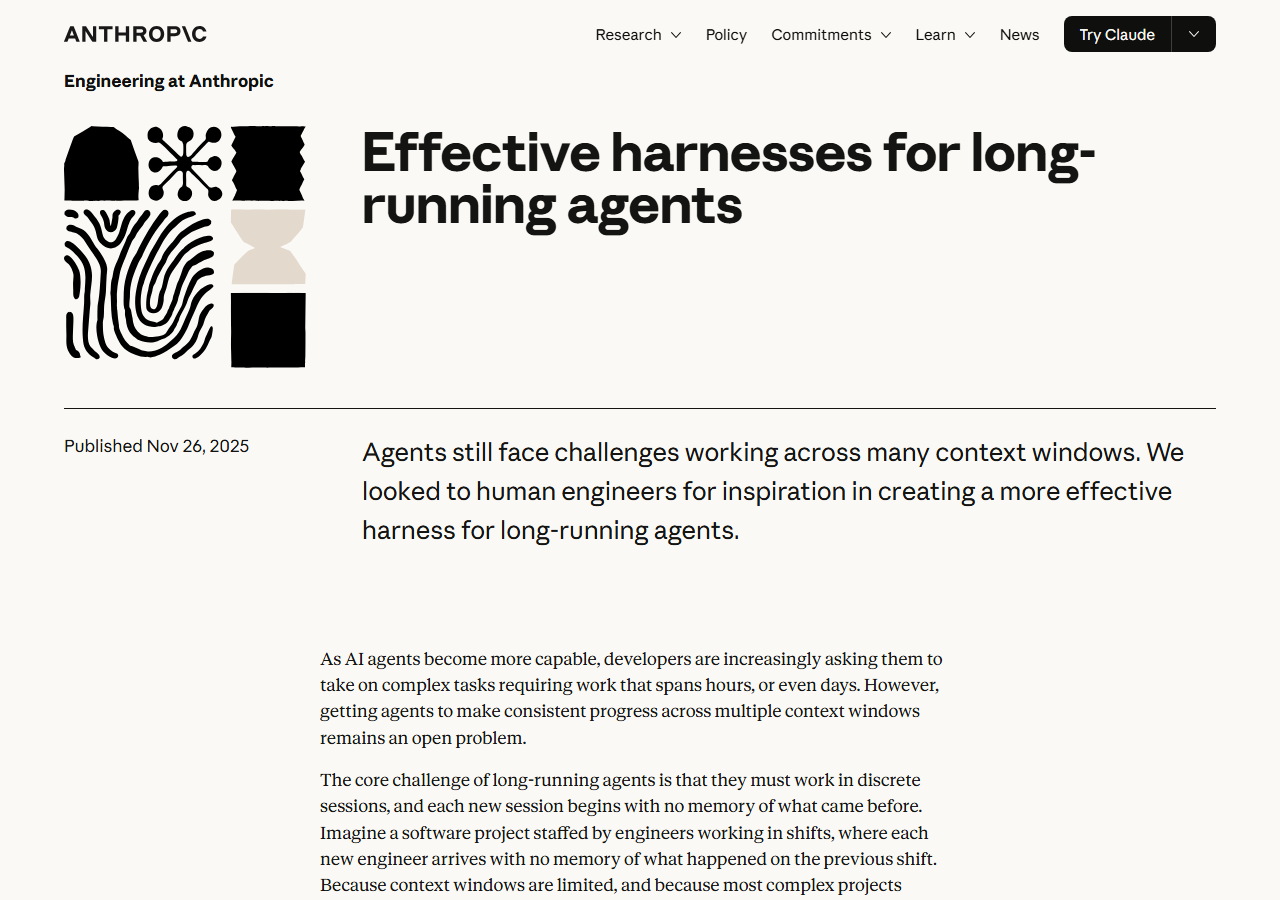 Effective Harnesses for Long-R