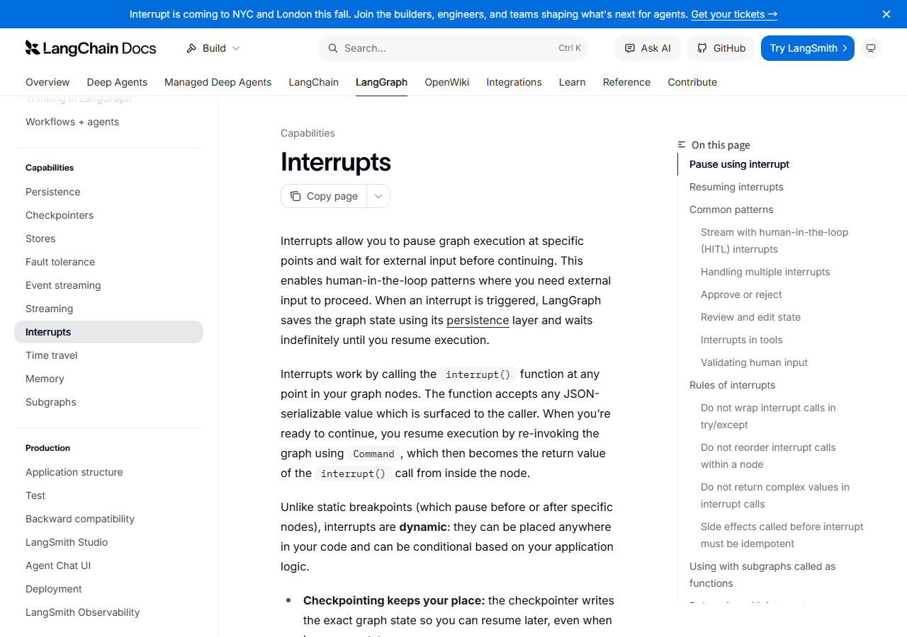 LangGraph — Human-in-the-Loop
