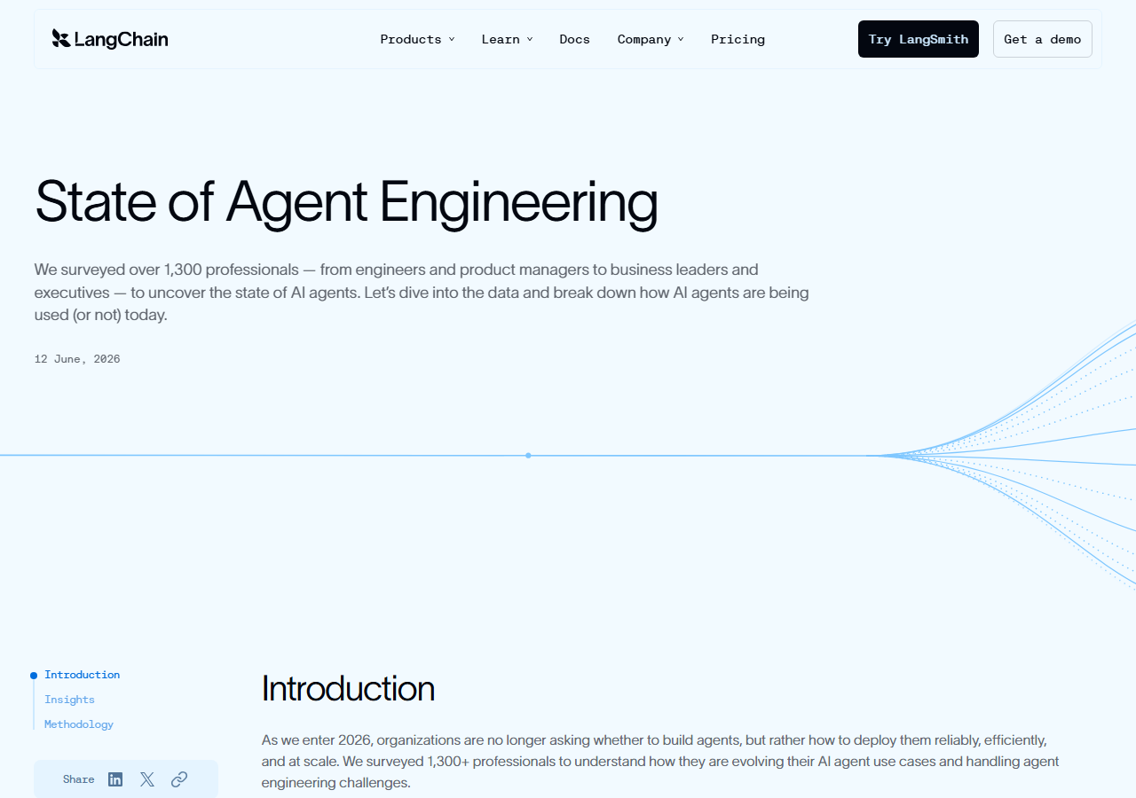 State of Agent Engineering 202