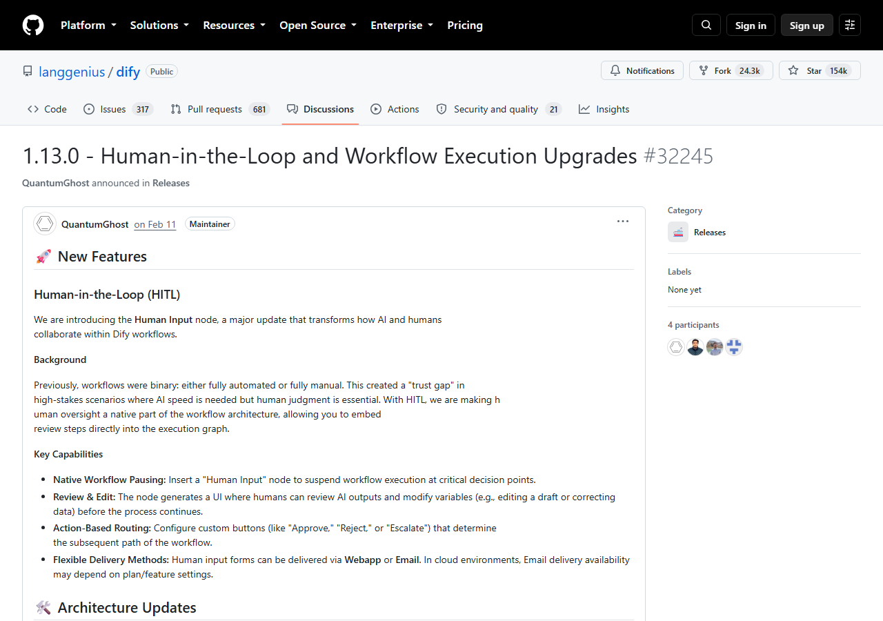 Dify Human-in-the-Loop Node