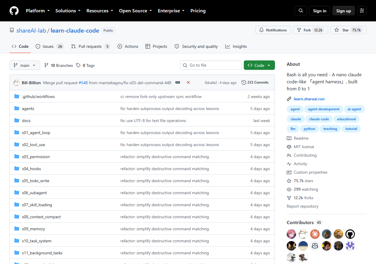 shareAI-lab/learn-claude-code