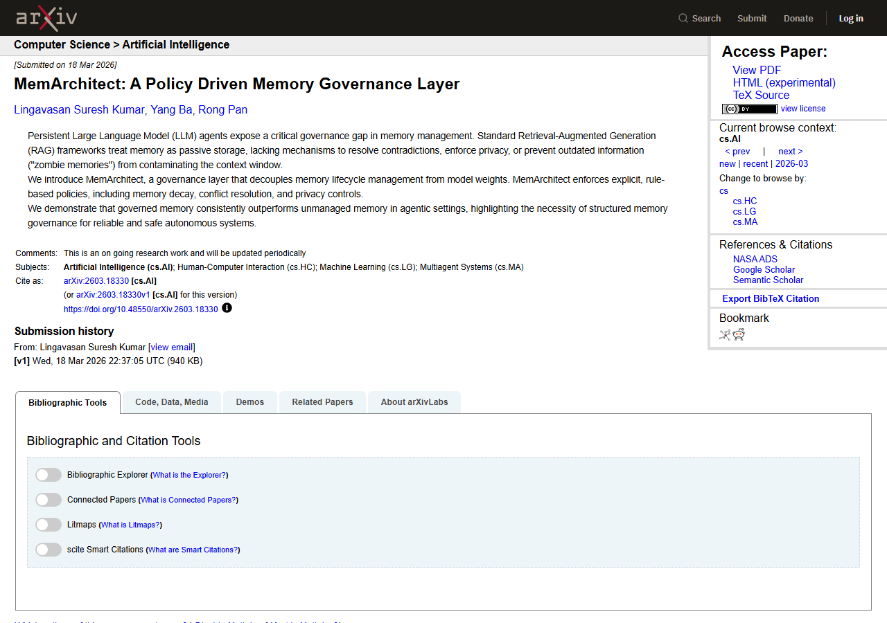 MemArchitect: A Policy-Driven
