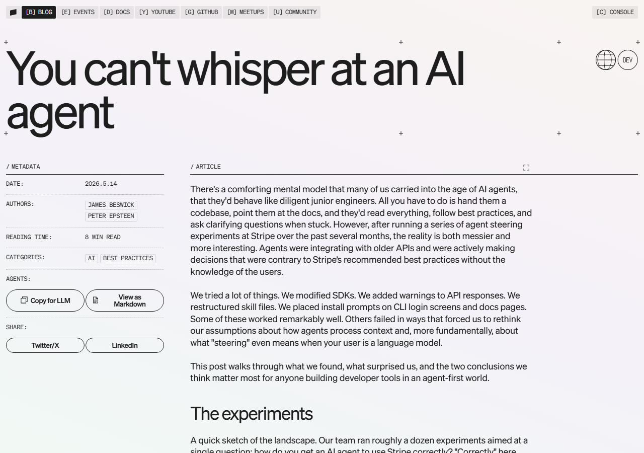 You can't whisper at an AI age