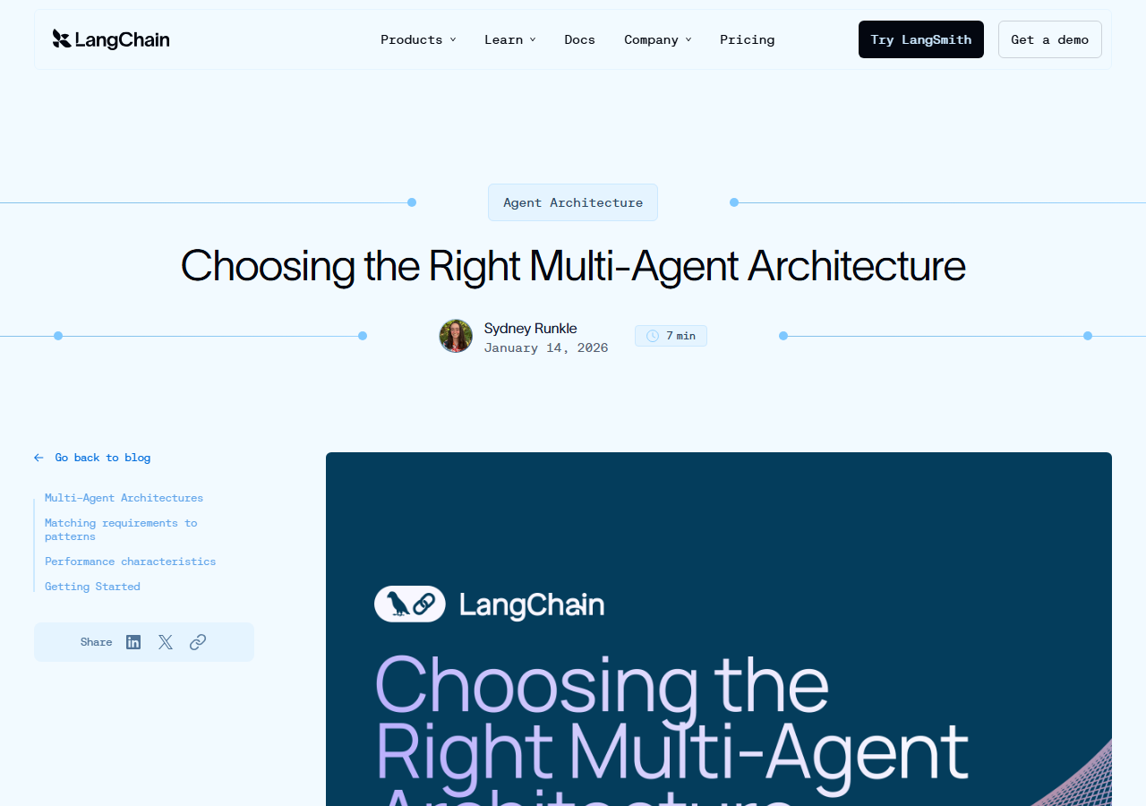 Choosing the Right Multi-Agent