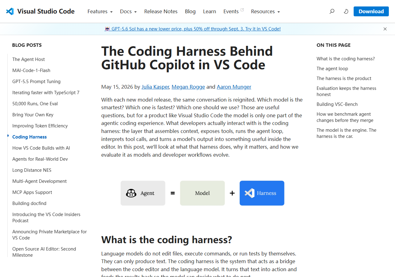 The Coding Harness Behind GitH