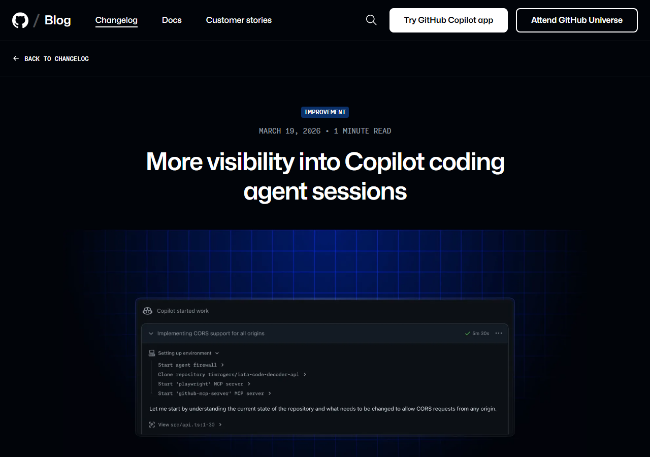 More Visibility into Copilot C