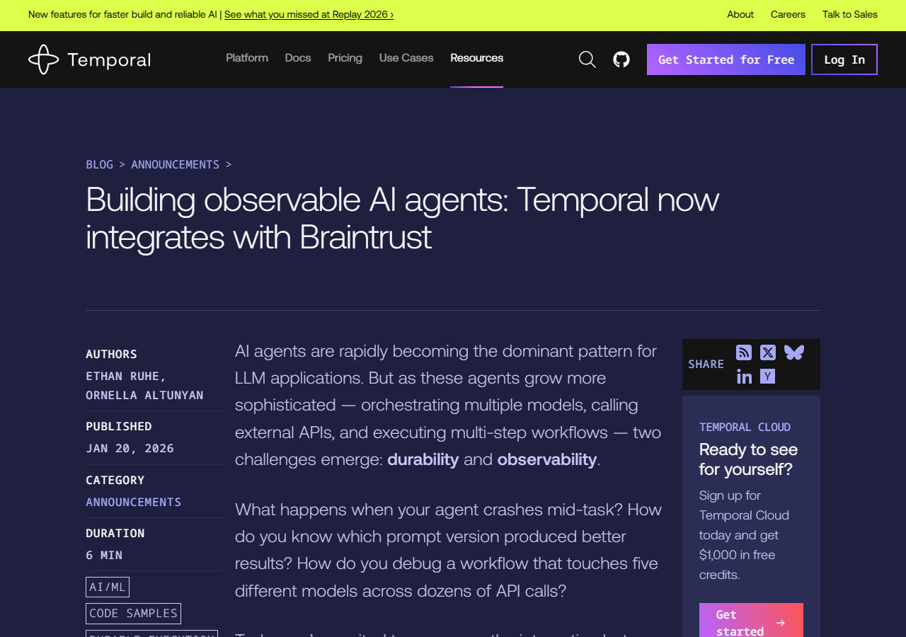 Building Observable AI Agents