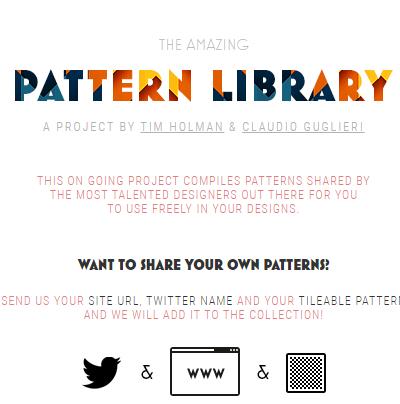pattern library  免费纹理库