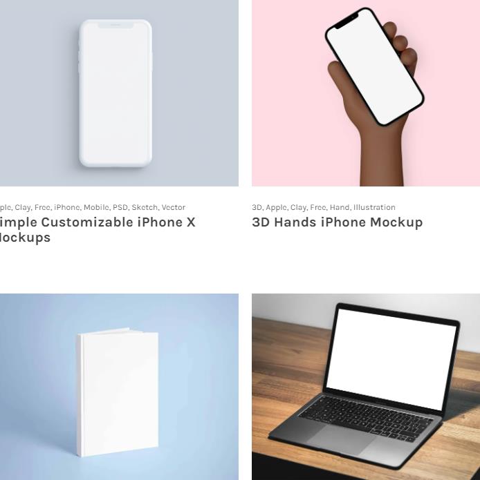 the mockup 精选的免费设计样机