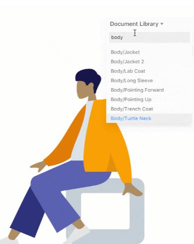 humaaans 人像插画库