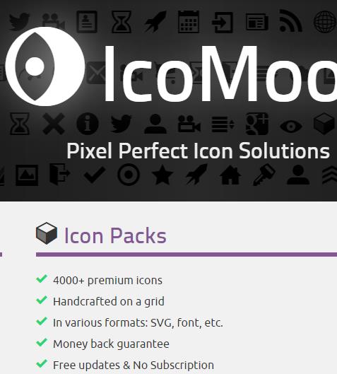 icomoon 图标下载和图标管理