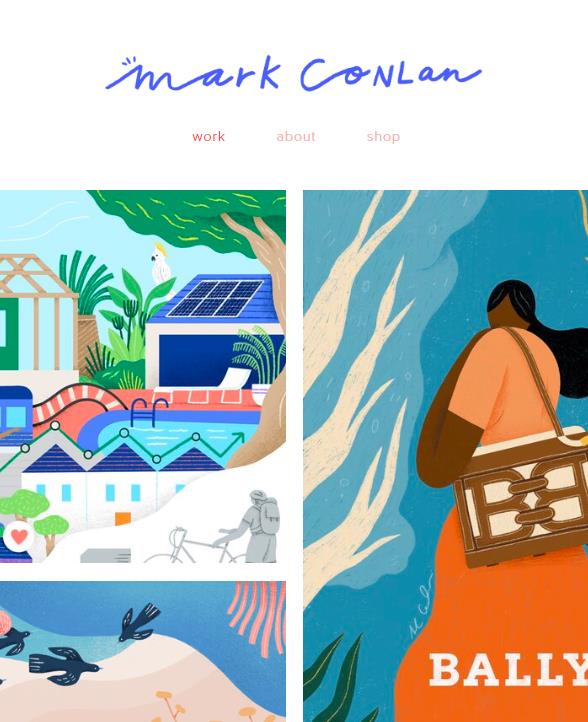 markconlan 奇想插画