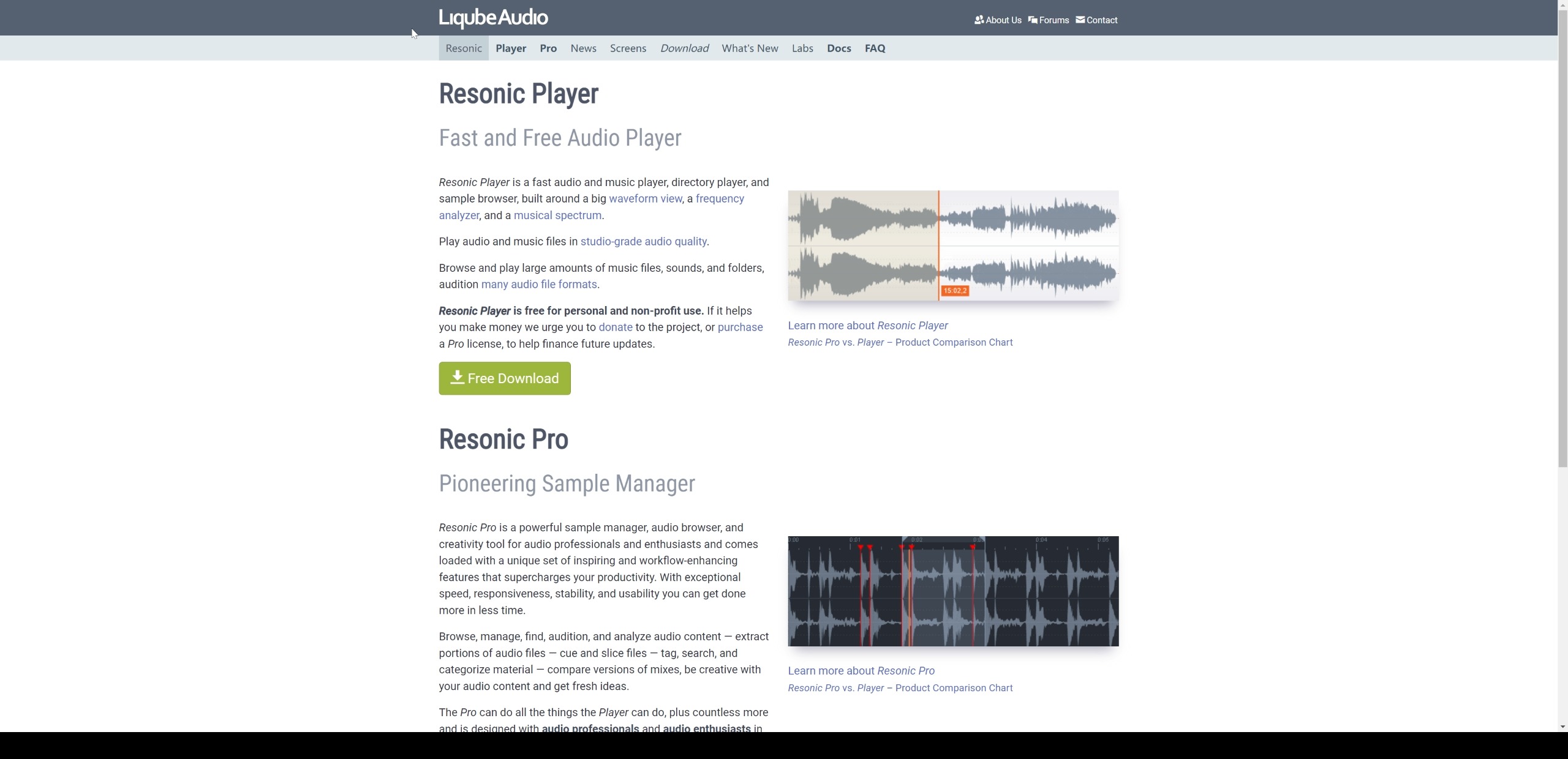 resonic-快速免费的音频播放器