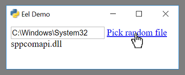 Eel-构建离线的HTML/JS GUI界面